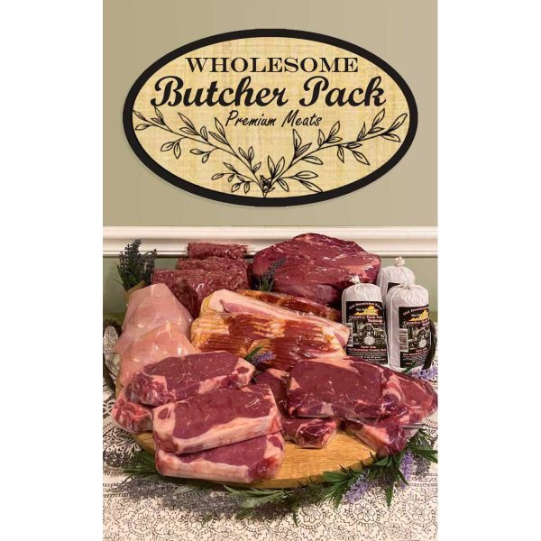 Wholesome Butcher Pack ~ Premium Meats (25 lbs)