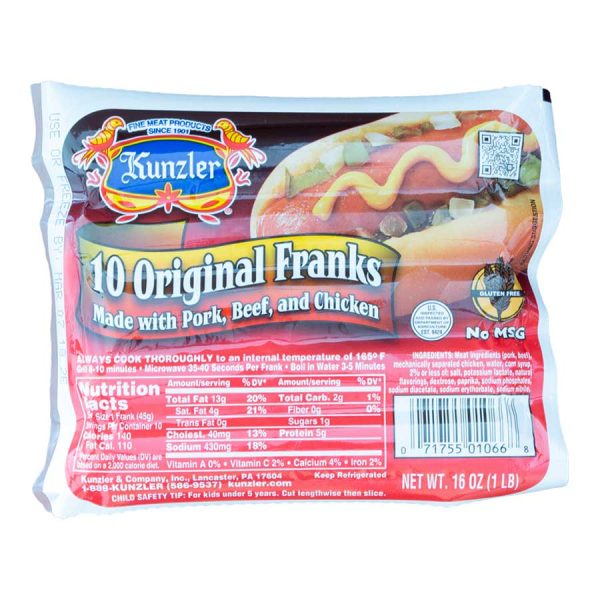 Kunzler Meat Hot Dogs