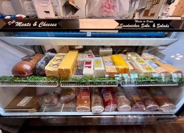 meat cheese display